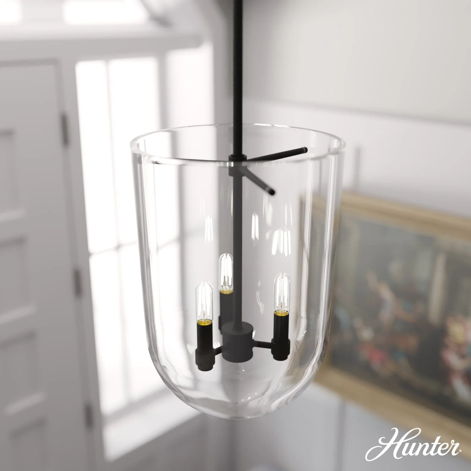 Sacha 3 Light Cloche Pendant 2 Sacha 3 Light Cloche Pendant