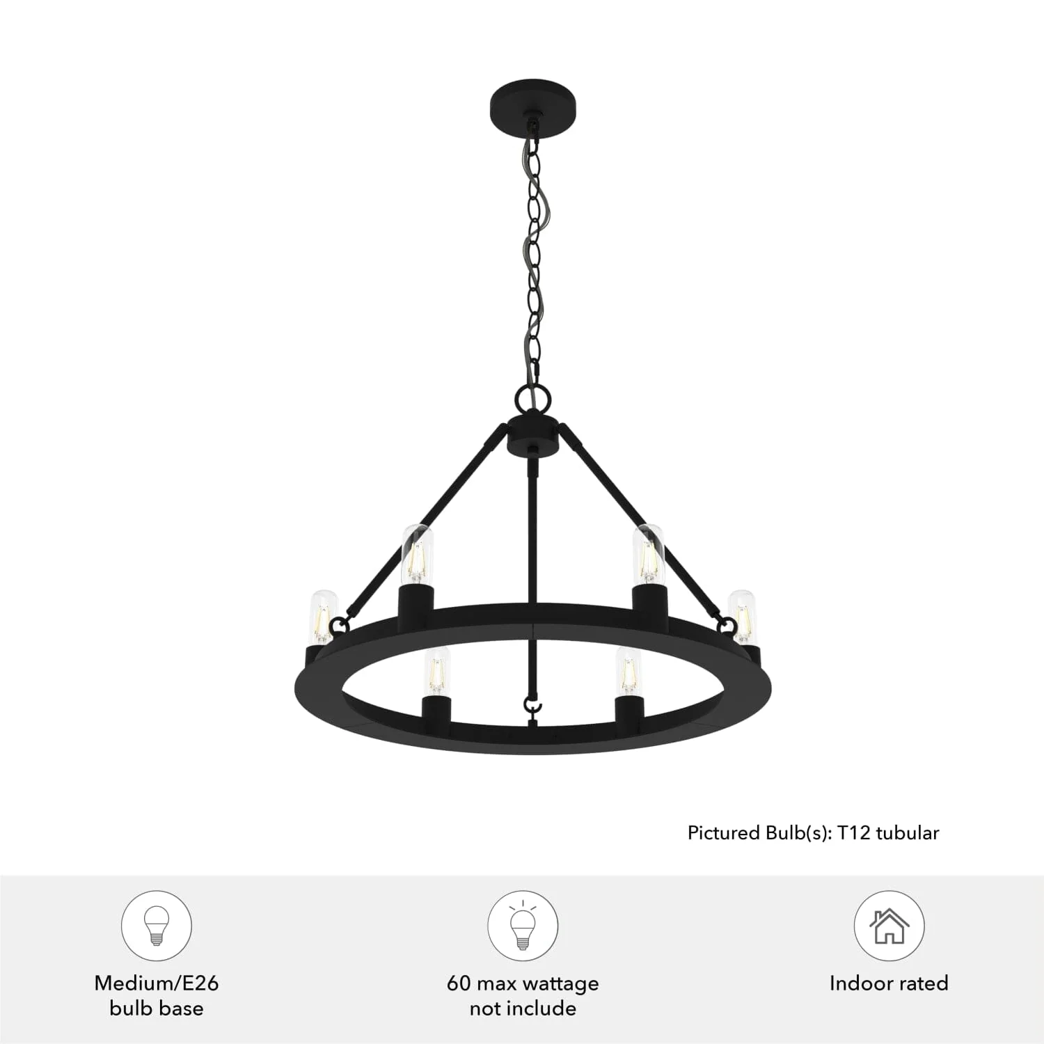 Saddlewood 6 Light Chandelier 3 Saddlewood 6 Light Chandelier
