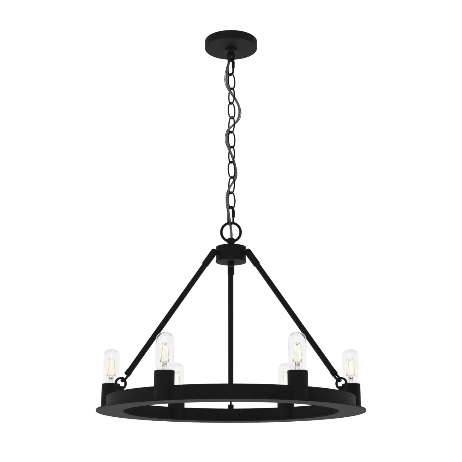 Saddlewood 6 Light Chandelier 7 Saddlewood 6 Light Chandelier