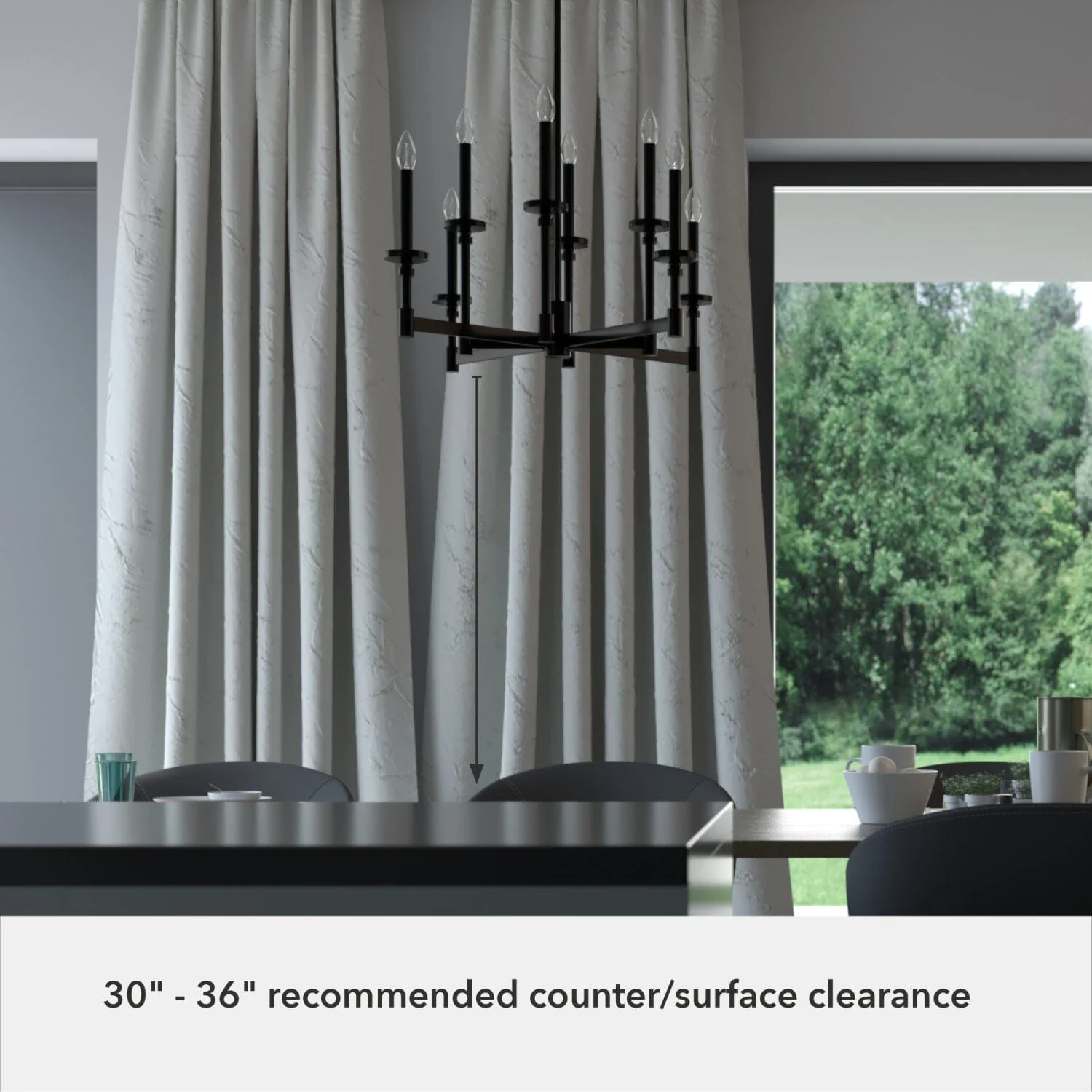 Briargrove 2-Tier 8 Light Chandelier 5 Briargrove 2-Tier 8 Light Chandelier