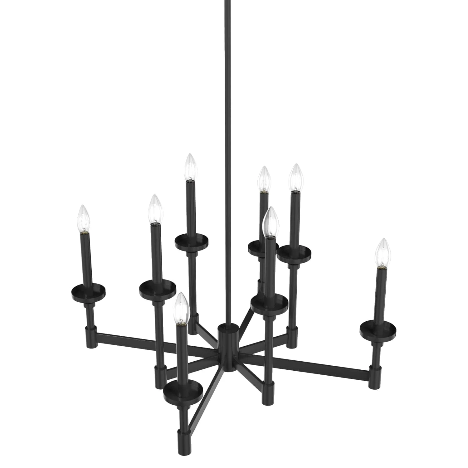 Briargrove 2-Tier 8 Light Chandelier 8 Briargrove 2-Tier 8 Light Chandelier