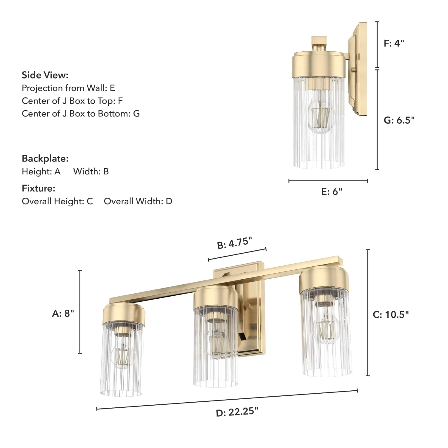 Gatz 3 Light Vanity 7 Gatz 3 Light Vanity