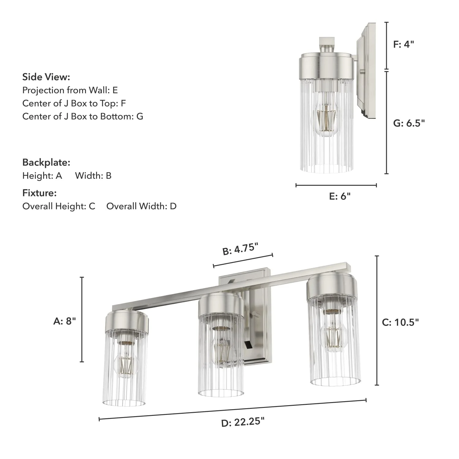 Gatz 3 Light Vanity 8 Gatz 3 Light Vanity