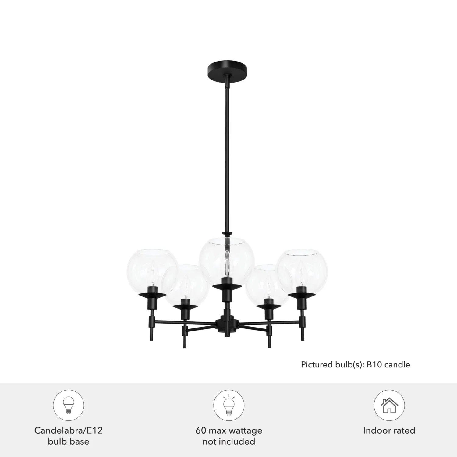 Xidane 5 Light Chandelier 7 Xidane 5 Light Chandelier