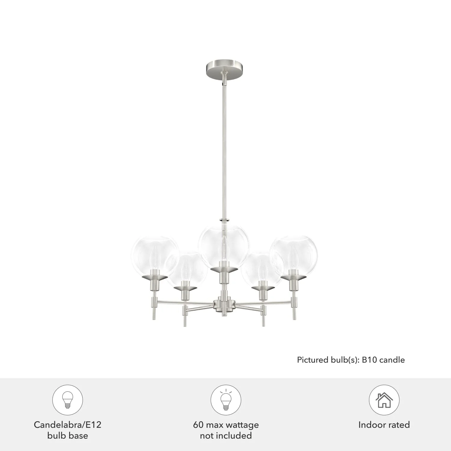 Xidane 5 Light Chandelier 8 Xidane 5 Light Chandelier
