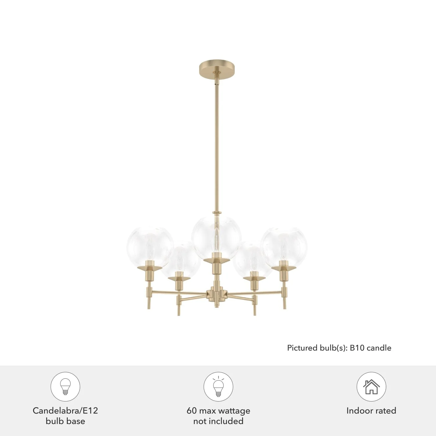 Xidane 5 Light Chandelier 9 Xidane 5 Light Chandelier