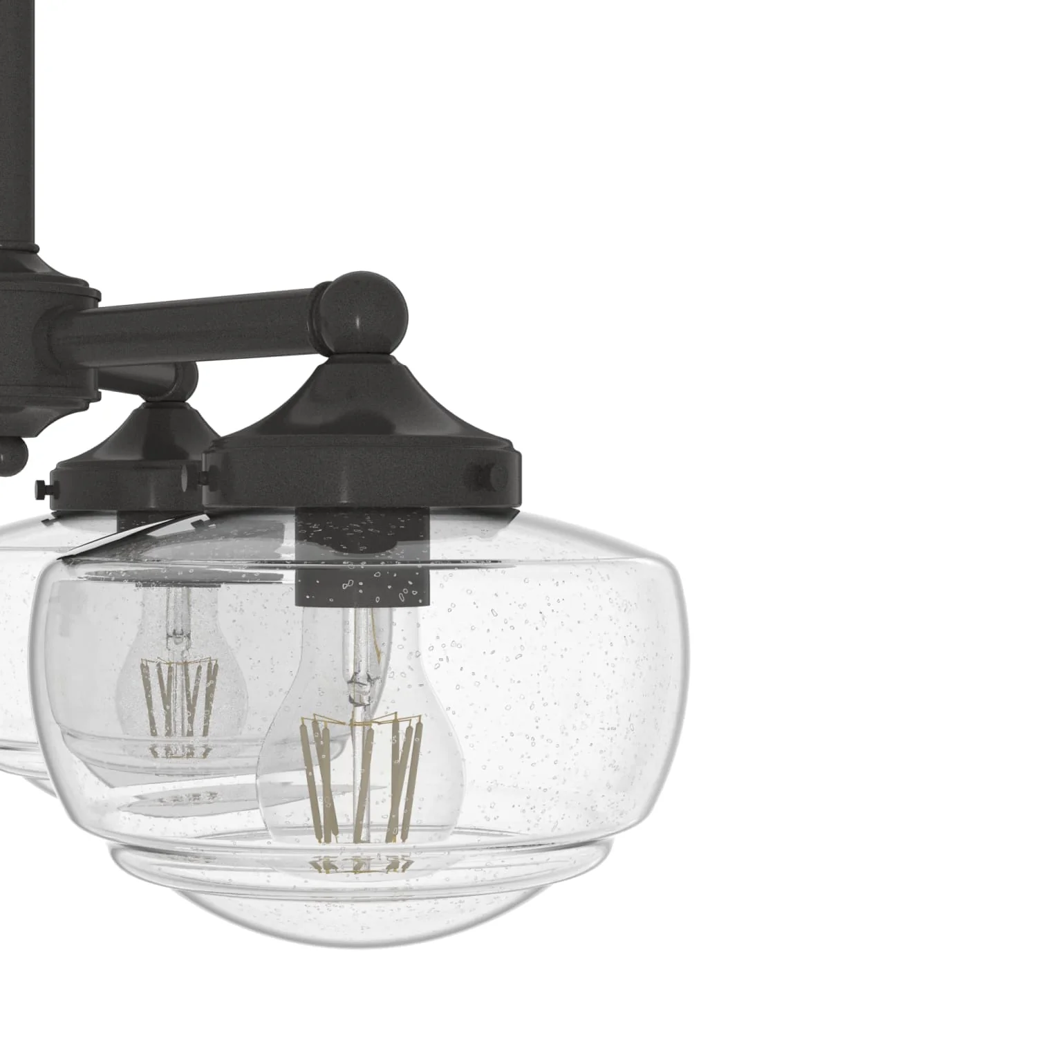 Saddle Creek Clear Seeded Glass 3 Light Chandelier 15 Saddle Creek Clear Seeded Glass 3 Light Chandelier