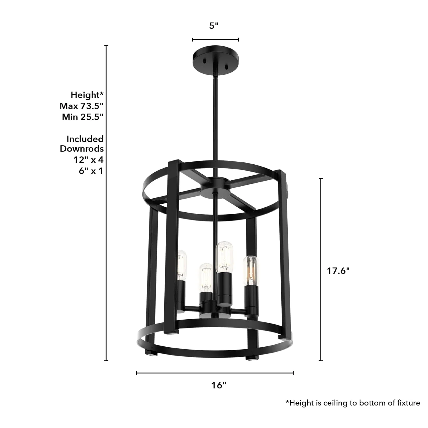 Astwood 4 Light Chandelier 16 Inch 13 Astwood 4 Light Chandelier 16 Inch