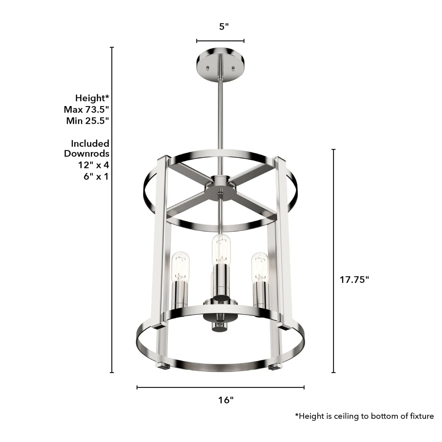 Astwood 4 Light Chandelier 16 Inch 14 Astwood 4 Light Chandelier 16 Inch