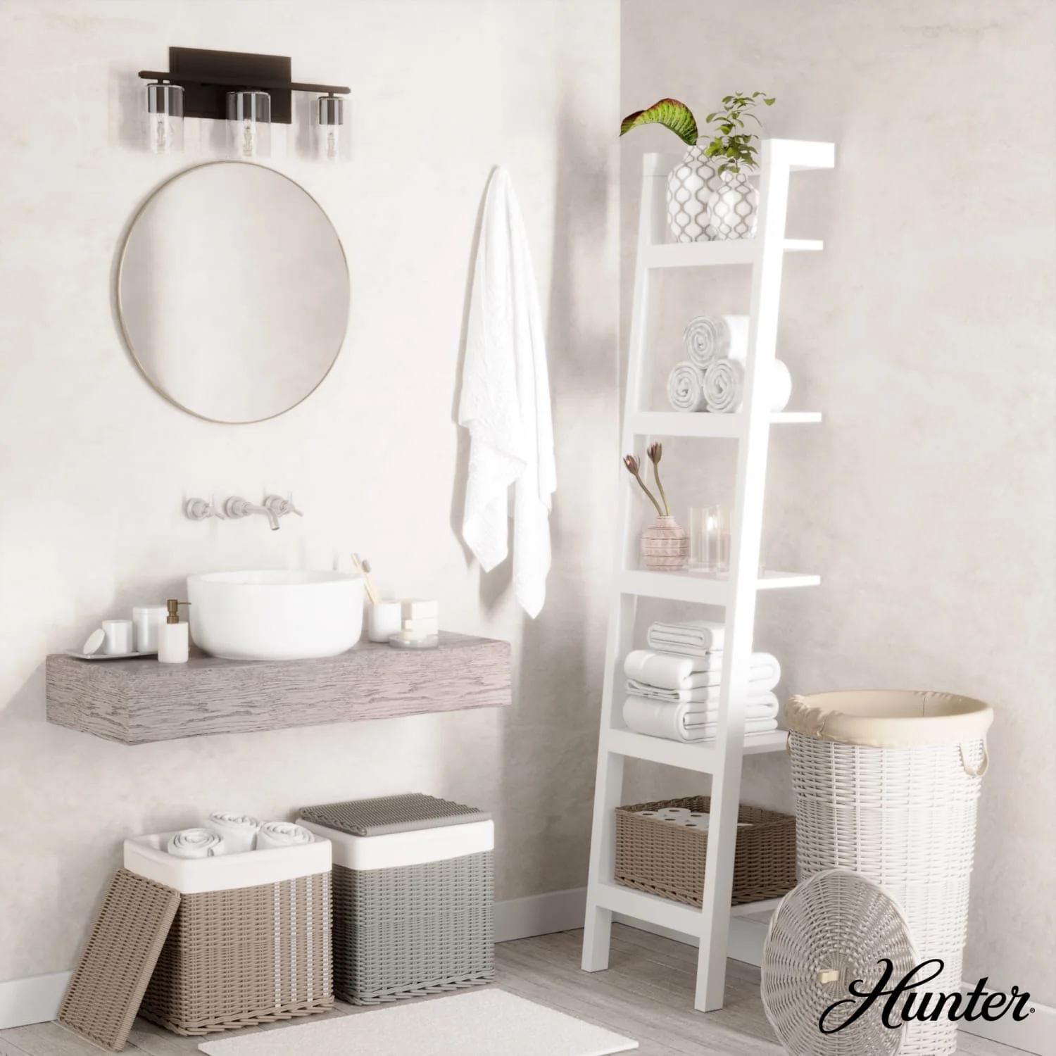 Kerrison 3 Light Vanity 3 Kerrison 3 Light Vanity