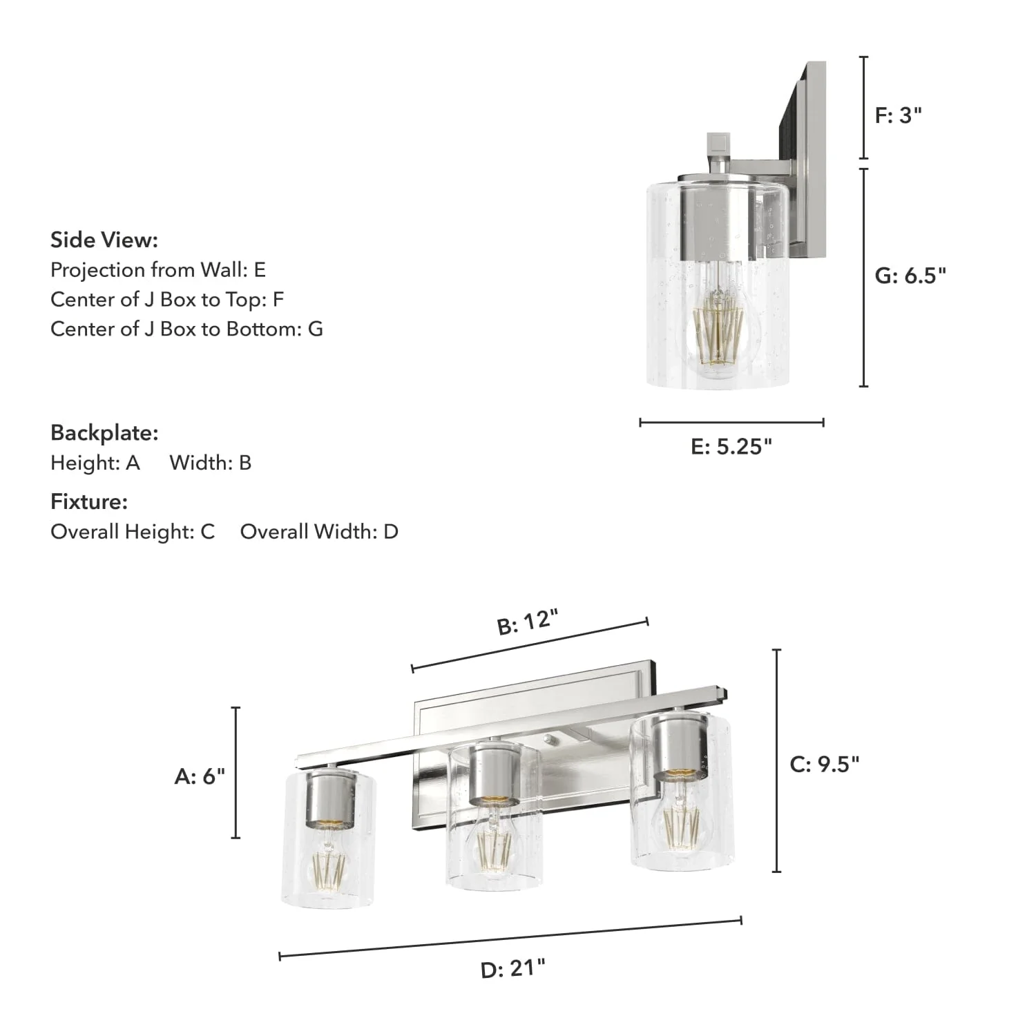 Kerrison 3 Light Vanity 8 Kerrison 3 Light Vanity