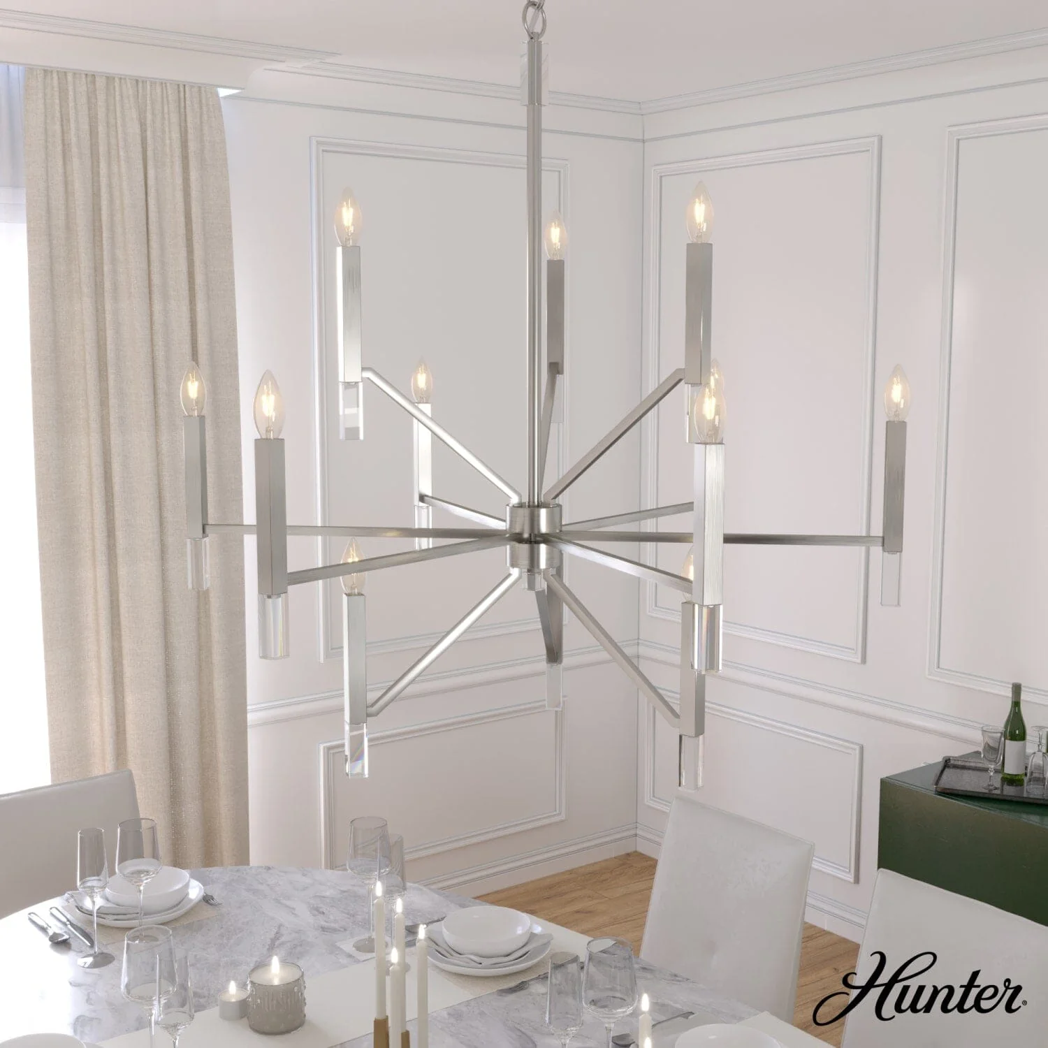 Sunjai 12 Light 3-Tier Chandelier