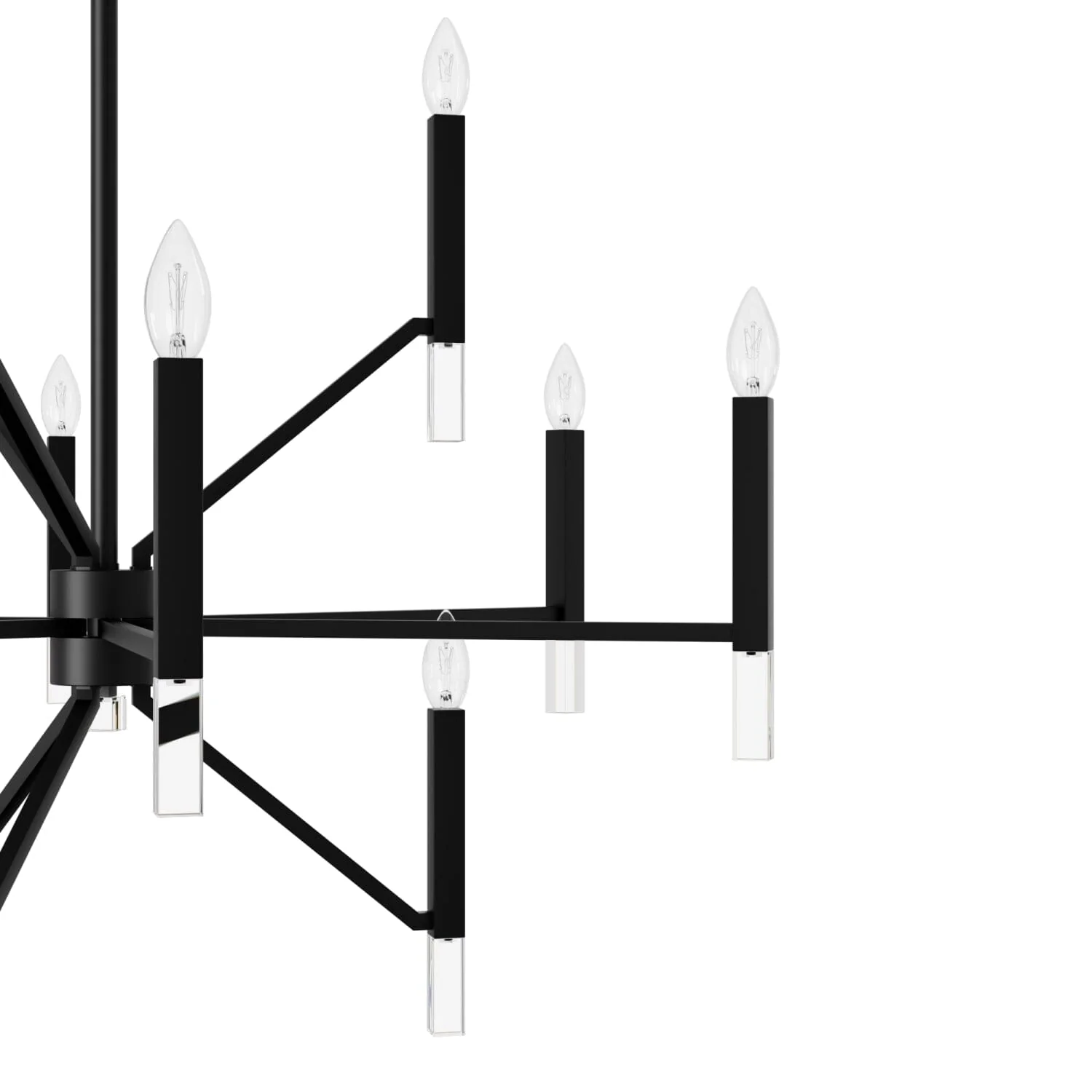 Sunjai 12 Light 3-Tier Chandelier 21 Sunjai 12 Light 3-Tier Chandelier