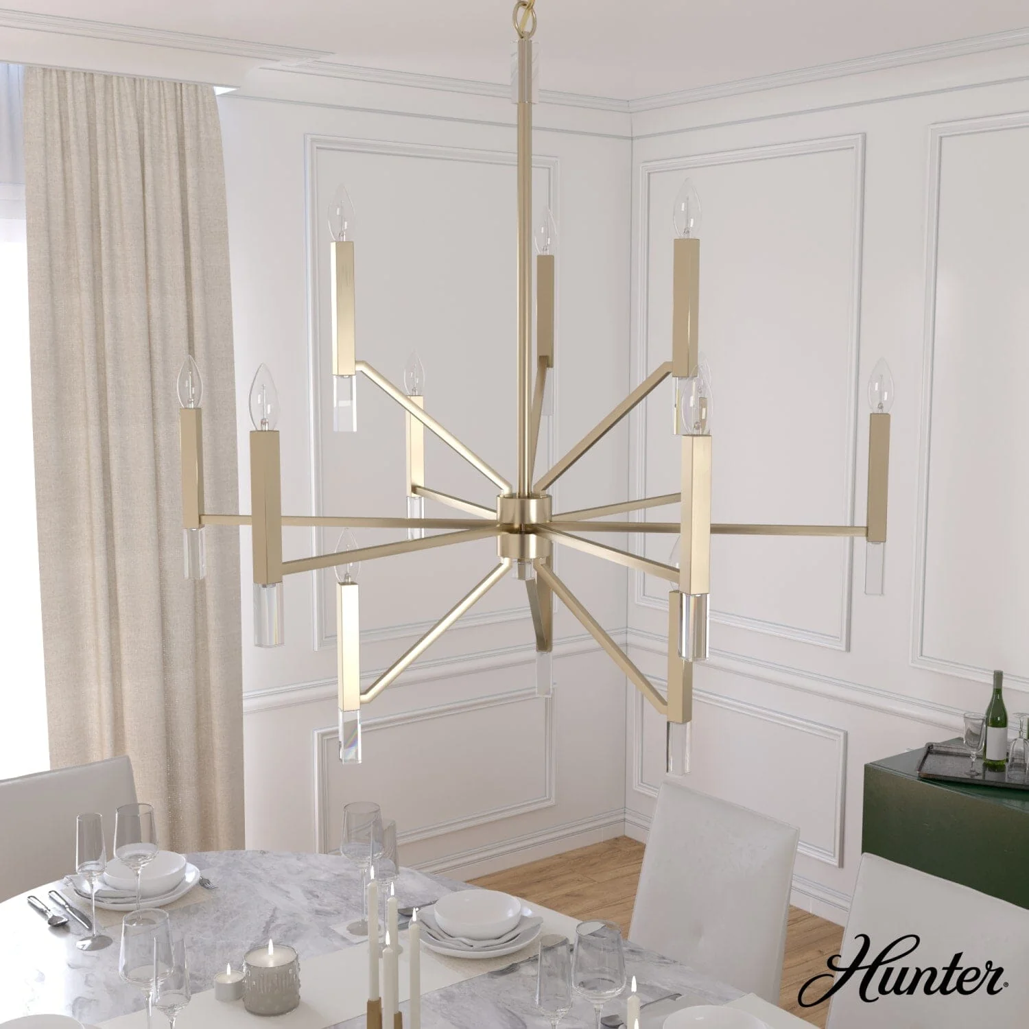 Sunjai 12 Light 3-Tier Chandelier 3 Sunjai 12 Light 3-Tier Chandelier