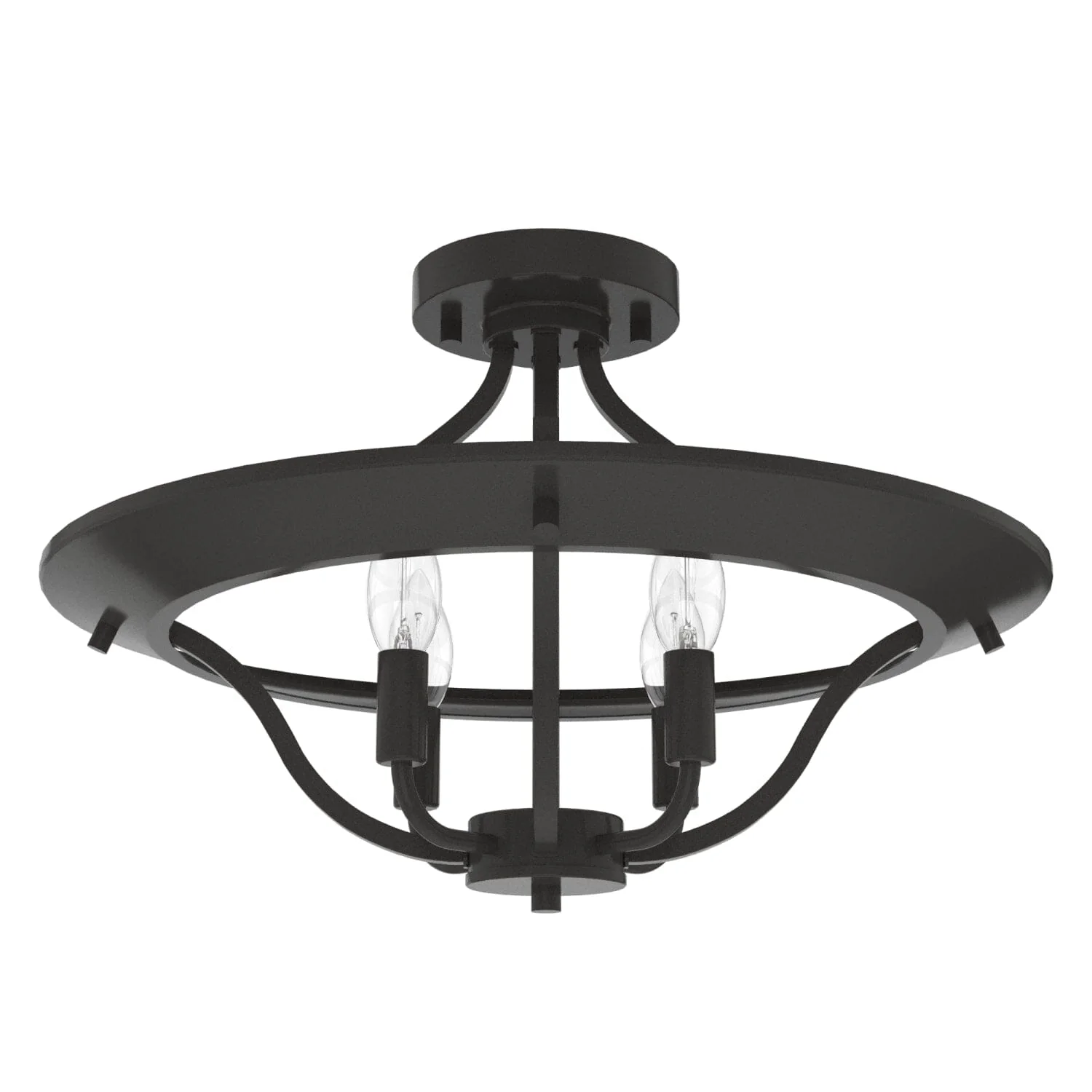 Perch Point 4 Light Semi-Flush Mount 9 Perch Point 4 Light Semi-Flush Mount