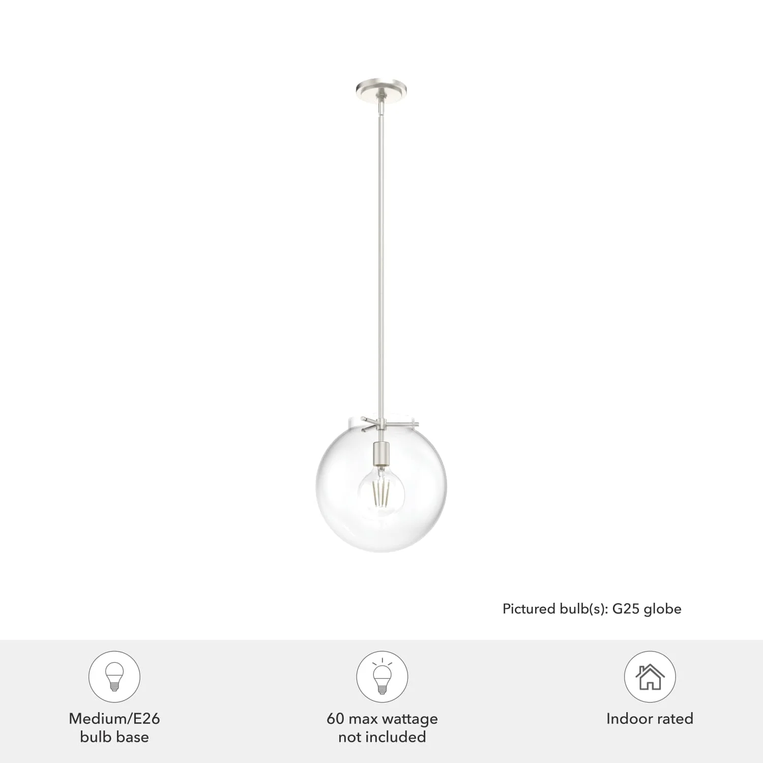 Sacha 1 Light Pendant 6 Sacha 1 Light Pendant