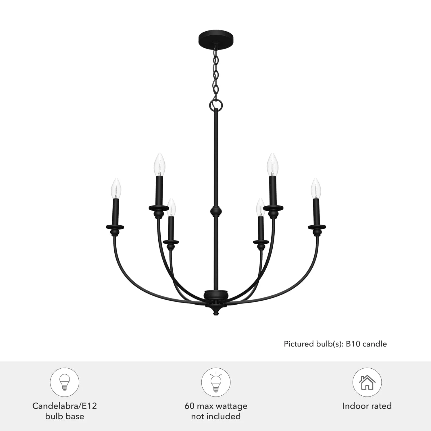 Southcrest 6 Light Chandelier 7 Southcrest 6 Light Chandelier