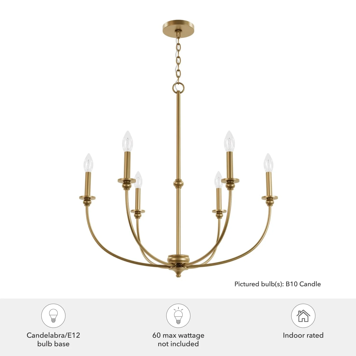 Southcrest 6 Light Chandelier 9 Southcrest 6 Light Chandelier