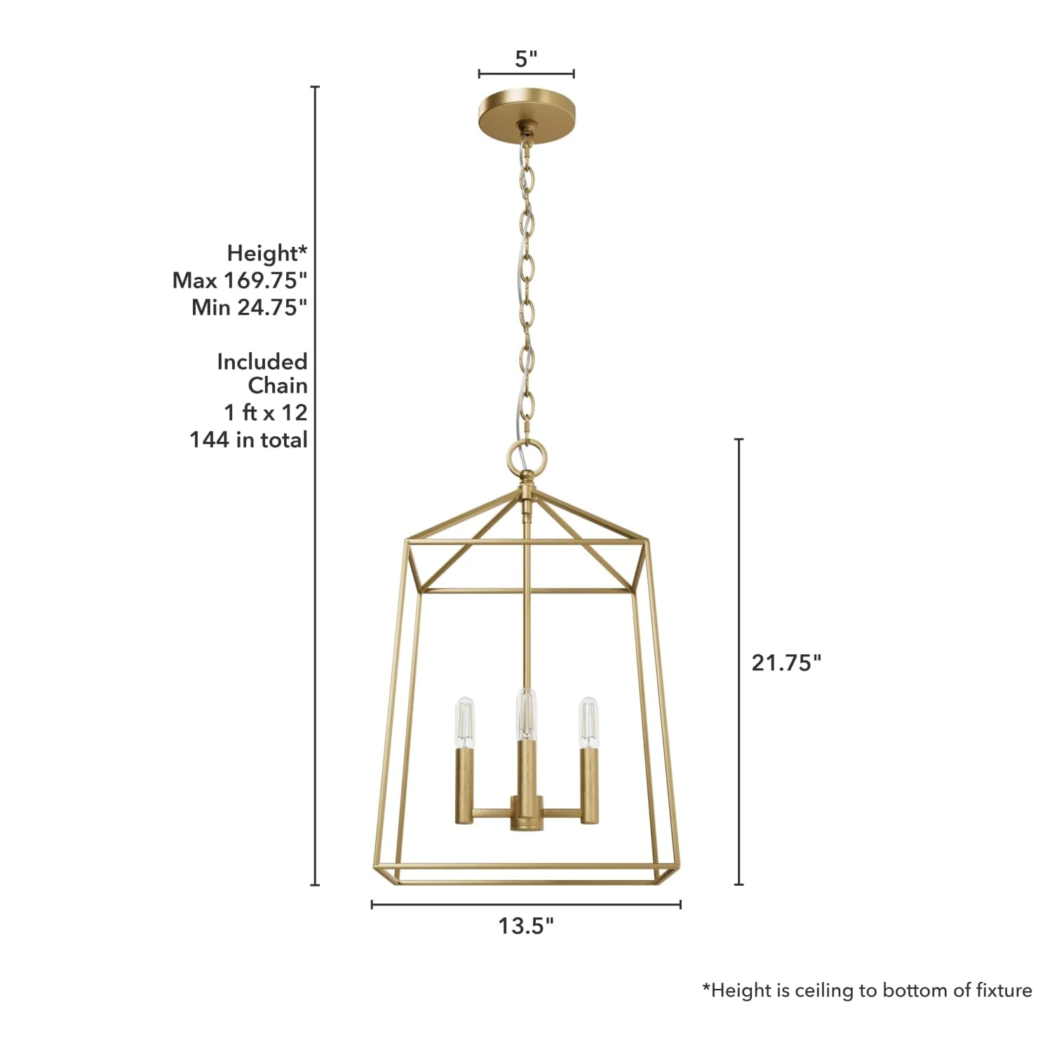 Fair Oaks 4 Light 13 Inch Lantern 7 Fair Oaks 4 Light 13 Inch Lantern