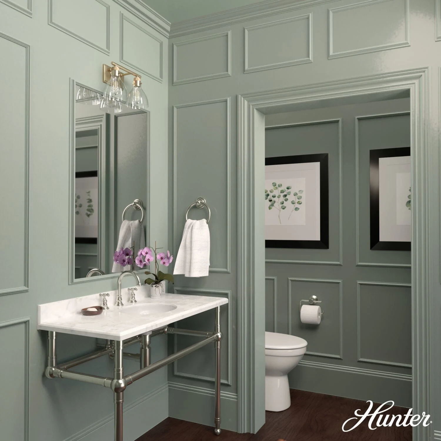 Van Nuys 2 Light Vanity 3 Van Nuys 2 Light Vanity