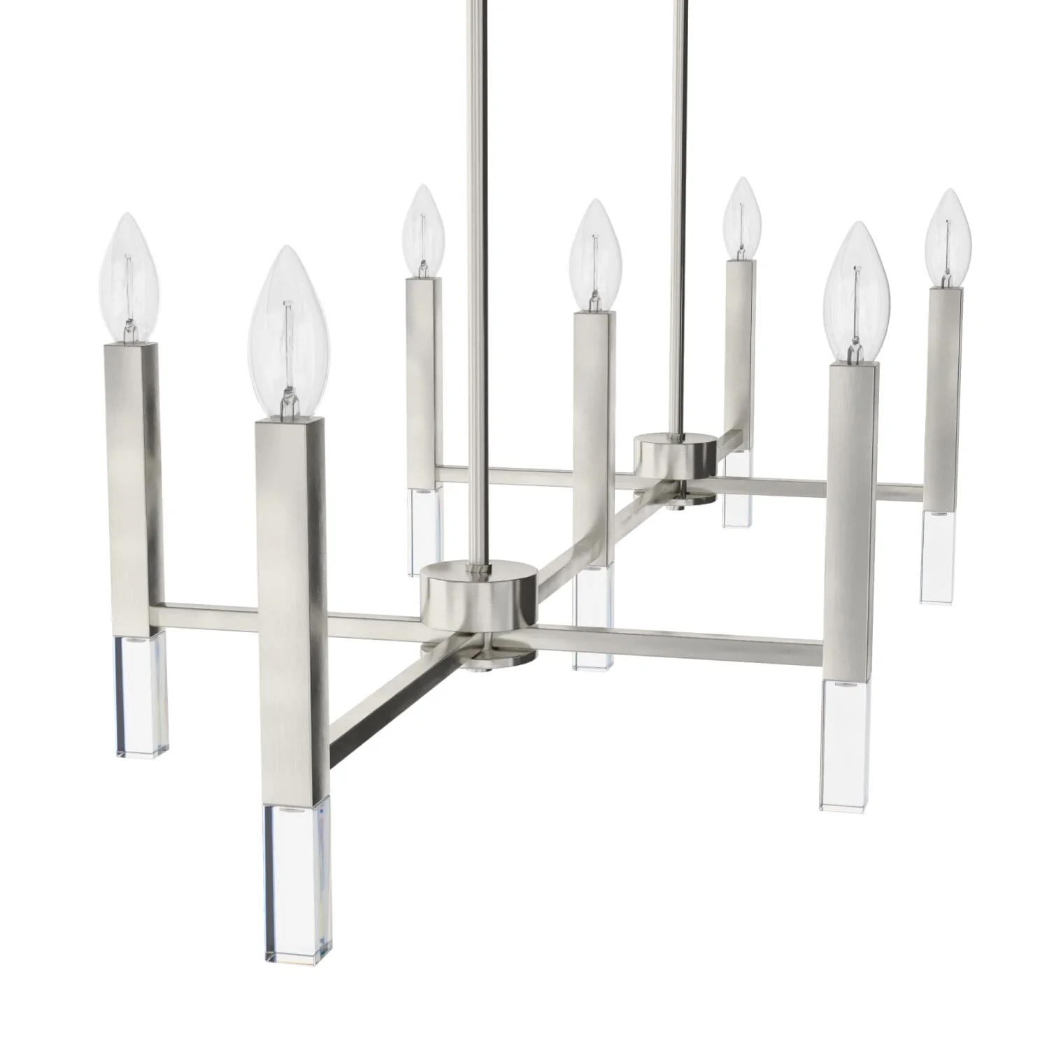 Sunjai 7 Light Linear Chandelier 19 Sunjai 7 Light Linear Chandelier