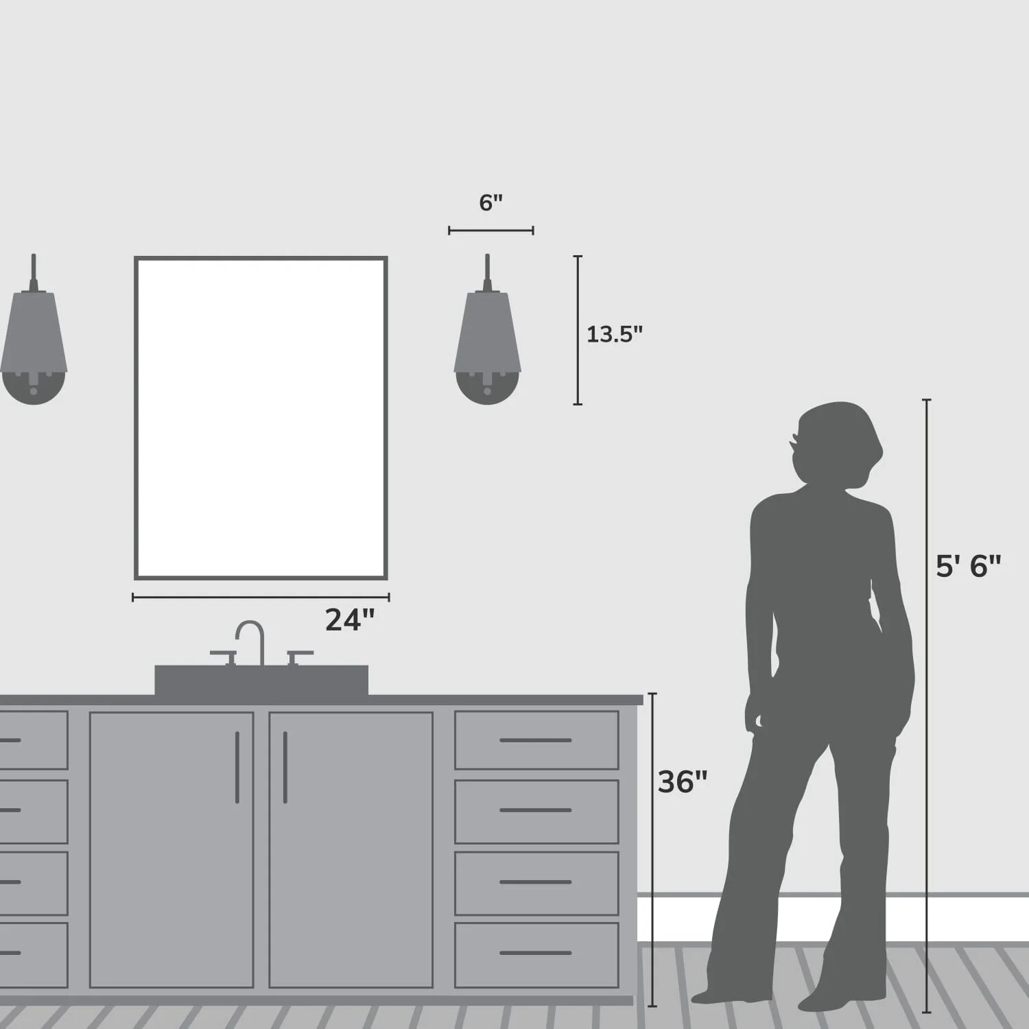 Valley Park 1 Light Large 6 Inch Pin up Sconce 10 Valley Park 1 Light Large 6 Inch Pin up Sconce