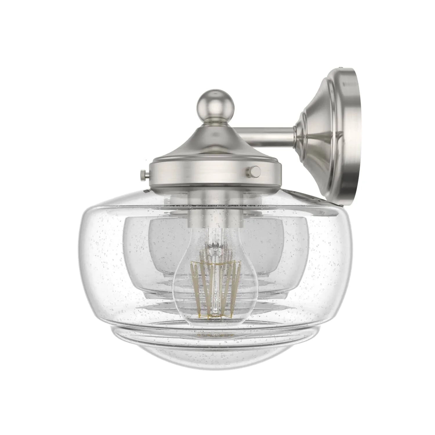 Saddle Creek Clear Seeded Glass 3 Light Vanity 6 Saddle Creek Clear Seeded Glass 3 Light Vanity