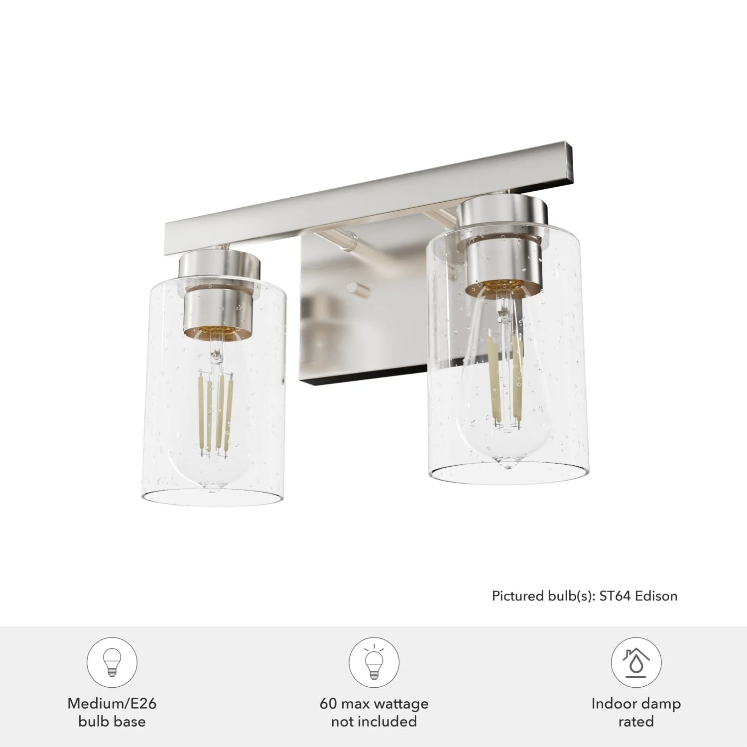 Hartland 2 Light Vanity 5 Hartland 2 Light Vanity