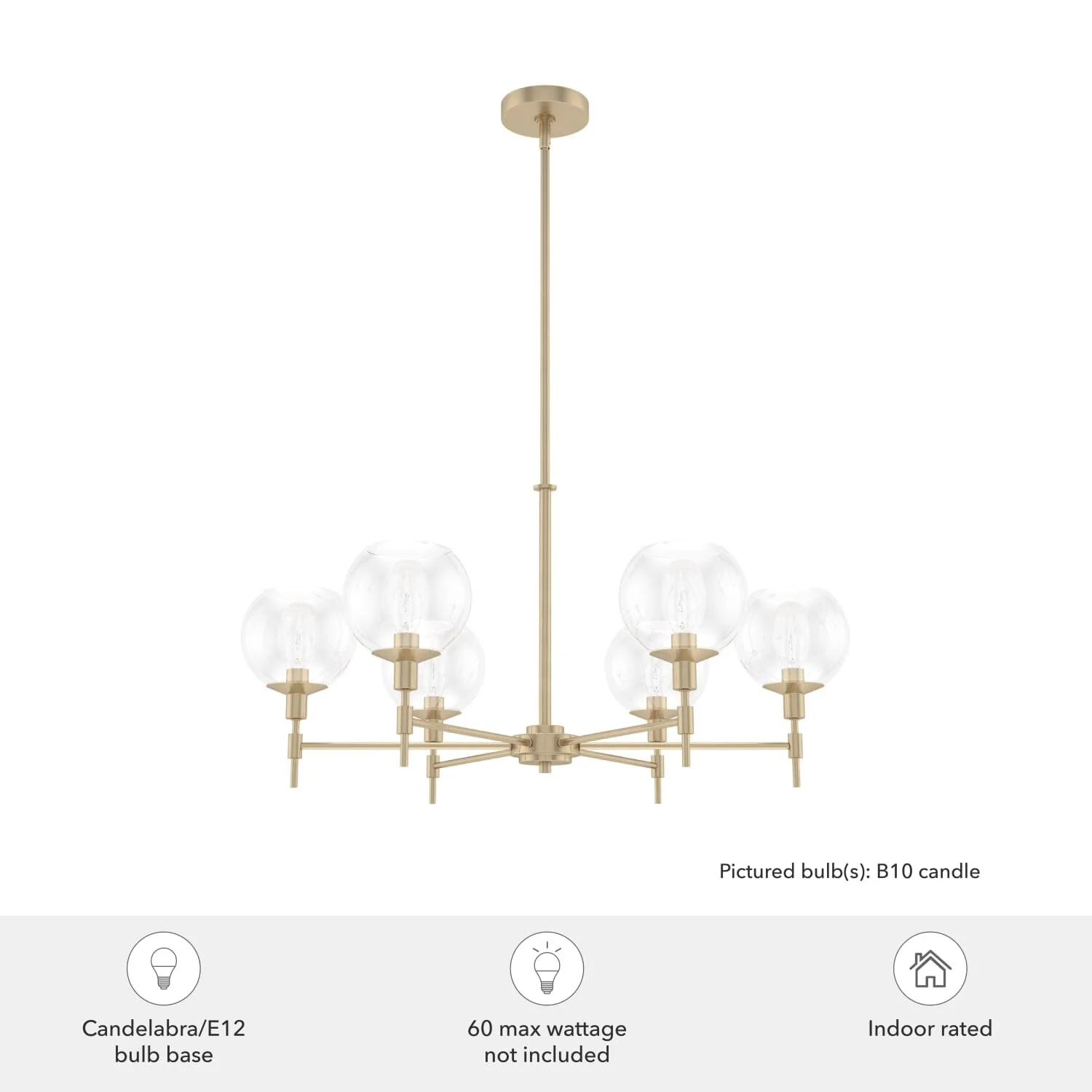 Xidane 6 Light Chandelier 5 Xidane 6 Light Chandelier