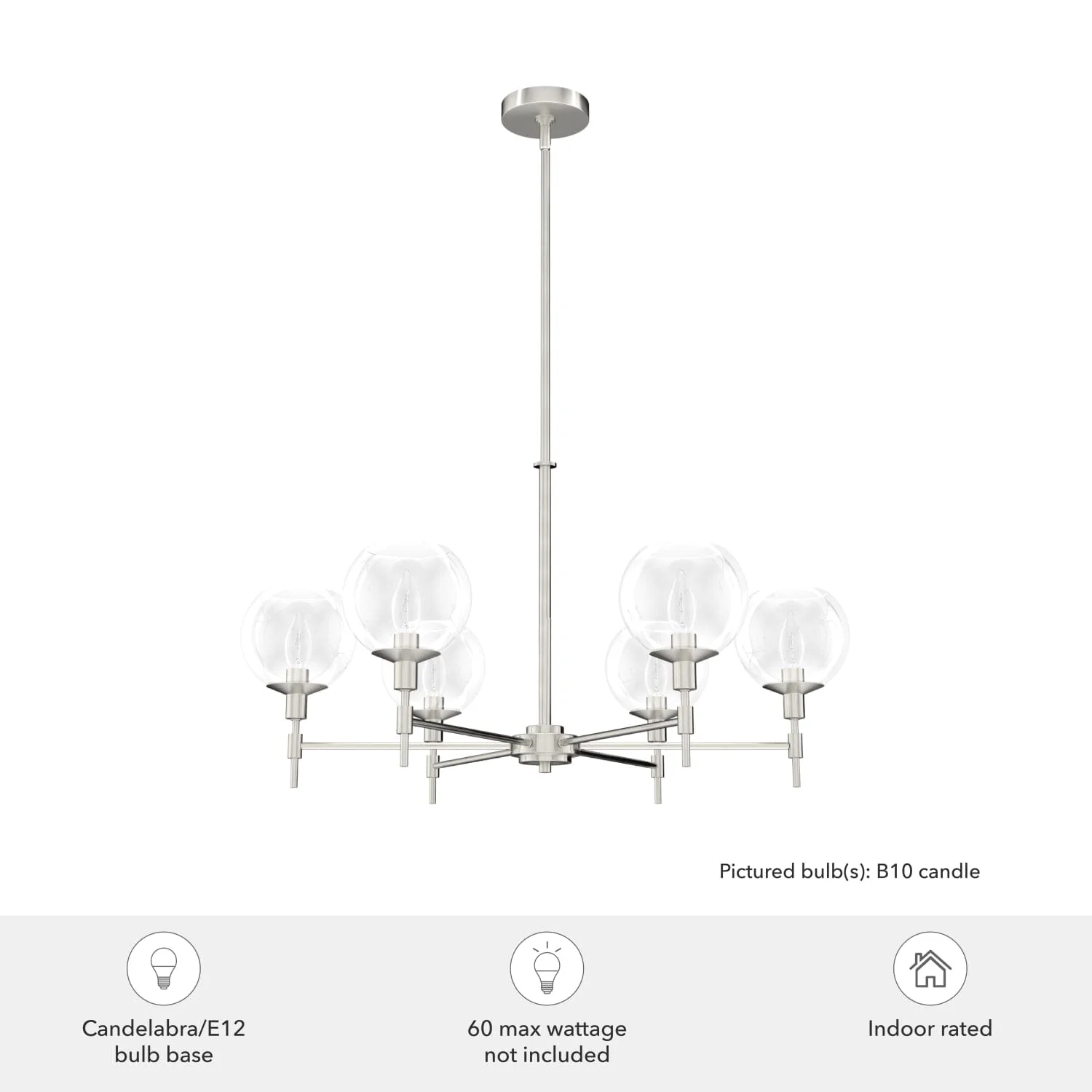 Xidane 6 Light Chandelier 6 Xidane 6 Light Chandelier