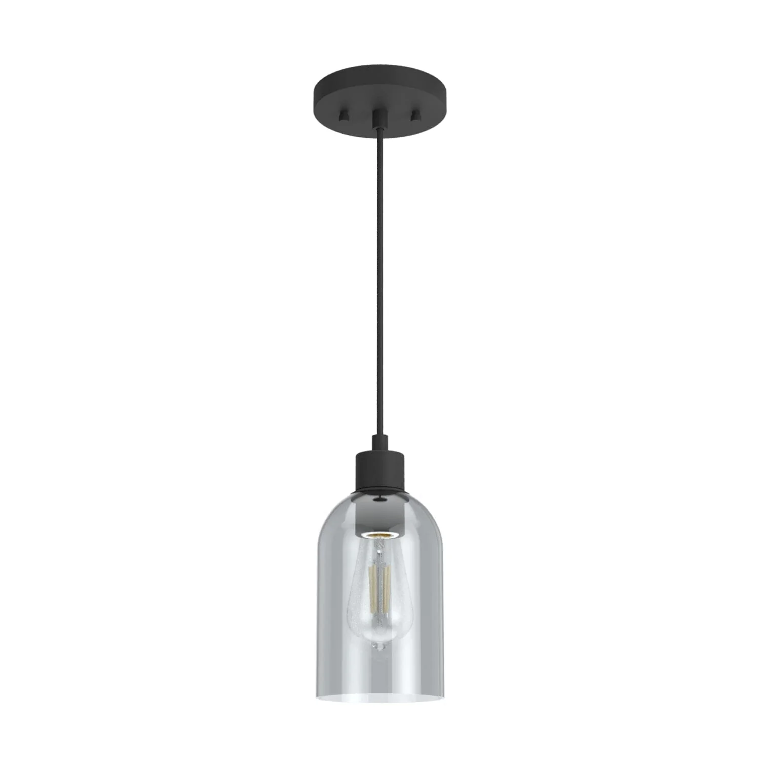 Lochemeade Smoked Glass 1 Light Mini Pendant 7 Lochemeade Smoked Glass 1 Light Mini Pendant