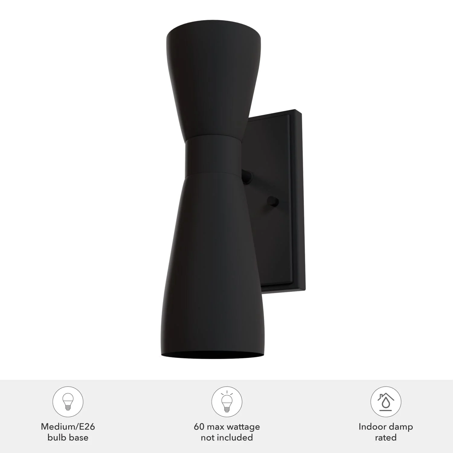 Zola Up and Down 2 Light Sconce 5 Zola Up and Down 2 Light Sconce