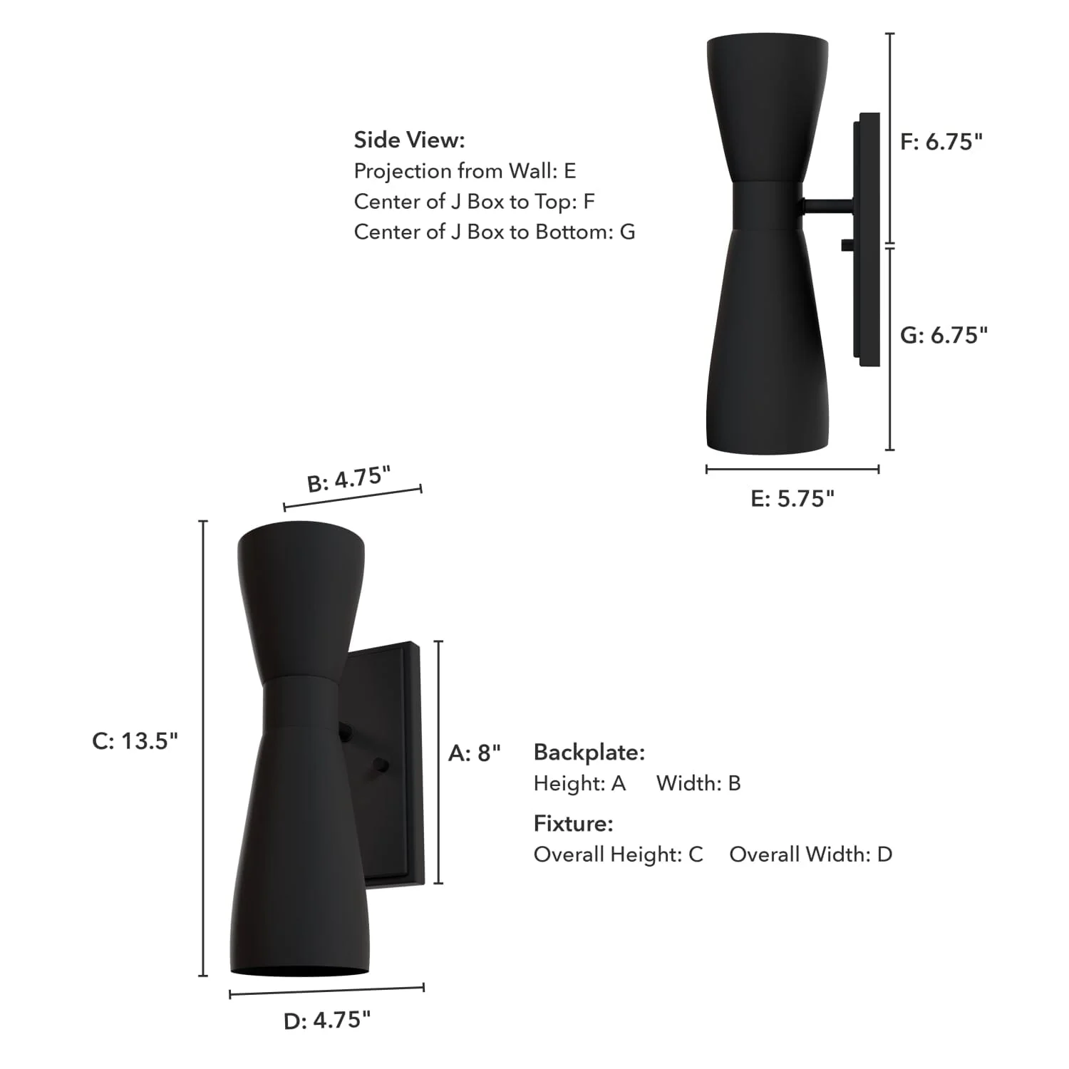 Zola Up and Down 2 Light Sconce 6 Zola Up and Down 2 Light Sconce