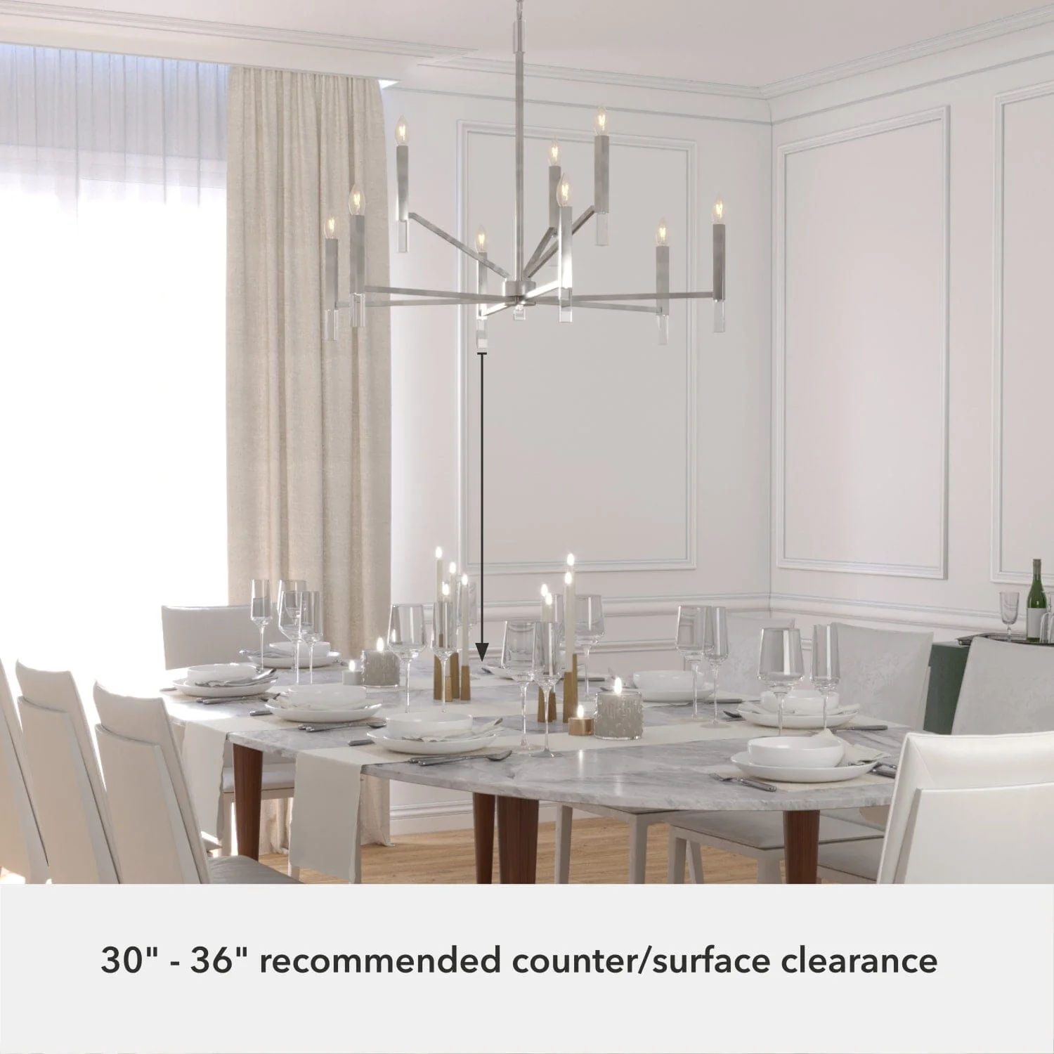 Sunjai 9 Light 2-tier Chandelier 14 Sunjai 9 Light 2-tier Chandelier