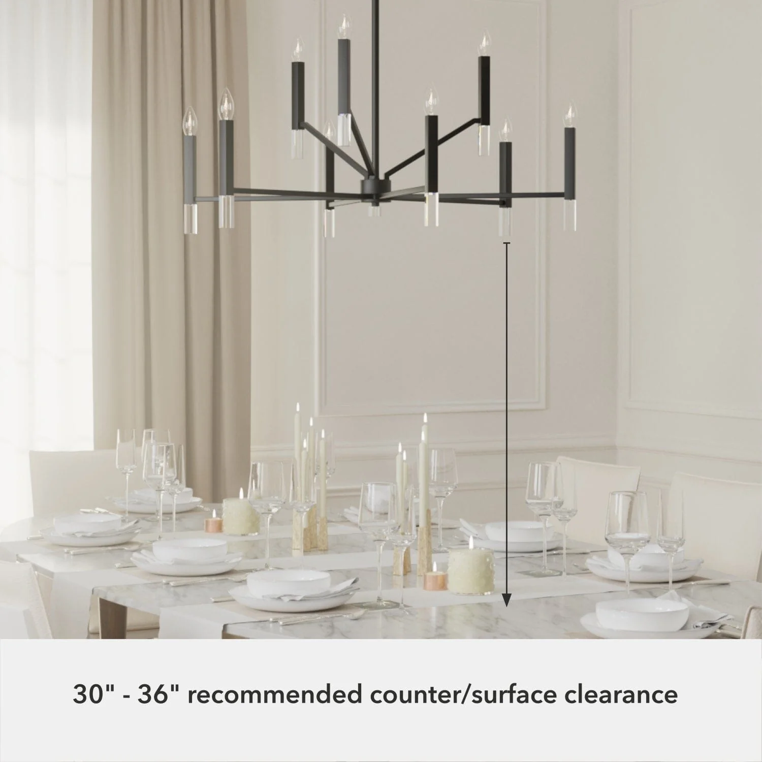 Sunjai 9 Light 2-tier Chandelier 15 Sunjai 9 Light 2-tier Chandelier
