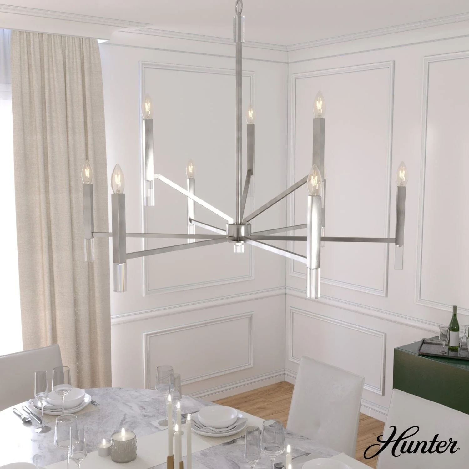 Sunjai 9 Light 2-tier Chandelier 2 Sunjai 9 Light 2-tier Chandelier