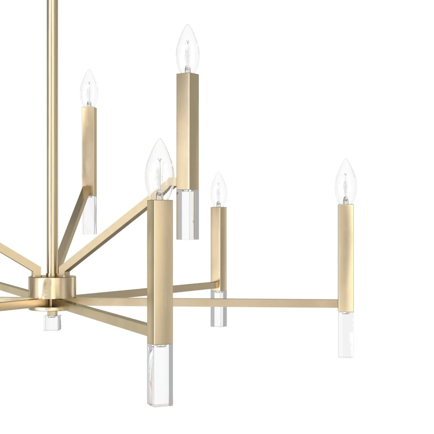 Sunjai 9 Light 2-tier Chandelier 20 Sunjai 9 Light 2-tier Chandelier