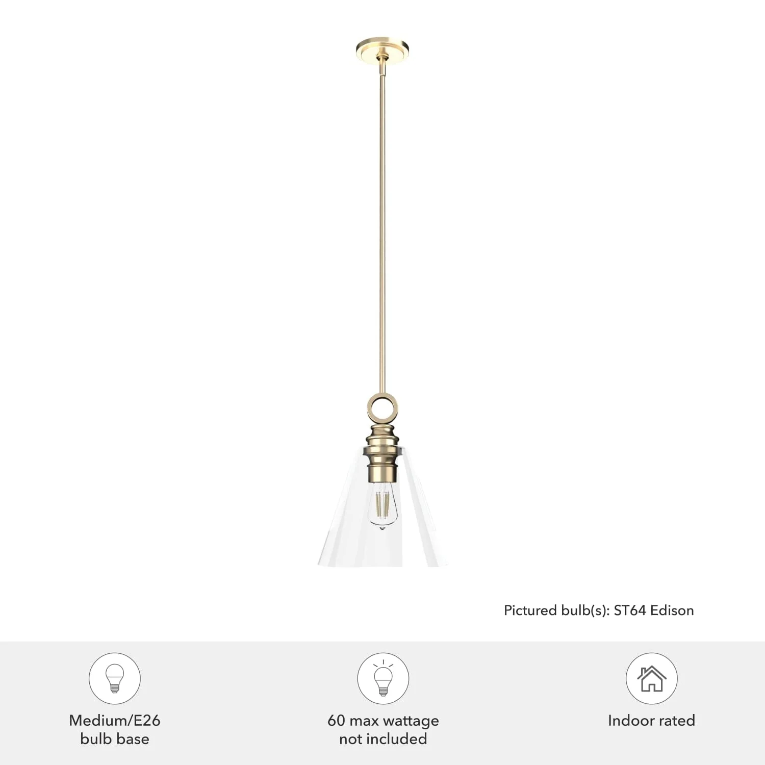 Klein 1 Light Glass Pendant 12 inch 5 Klein 1 Light Glass Pendant 12 inch
