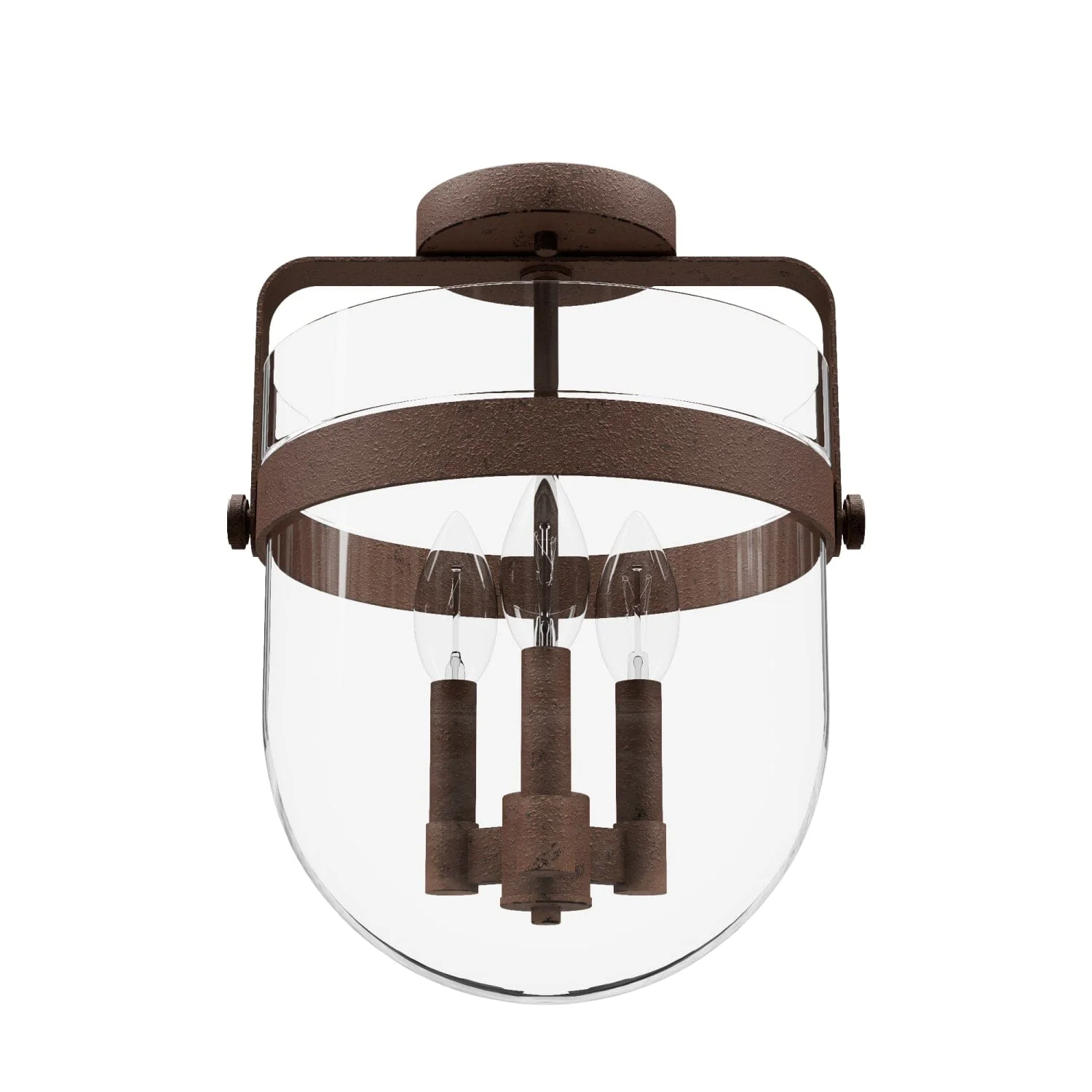 Karloff 3 Light Semi-Flush Mount 11 Karloff 3 Light Semi-Flush Mount