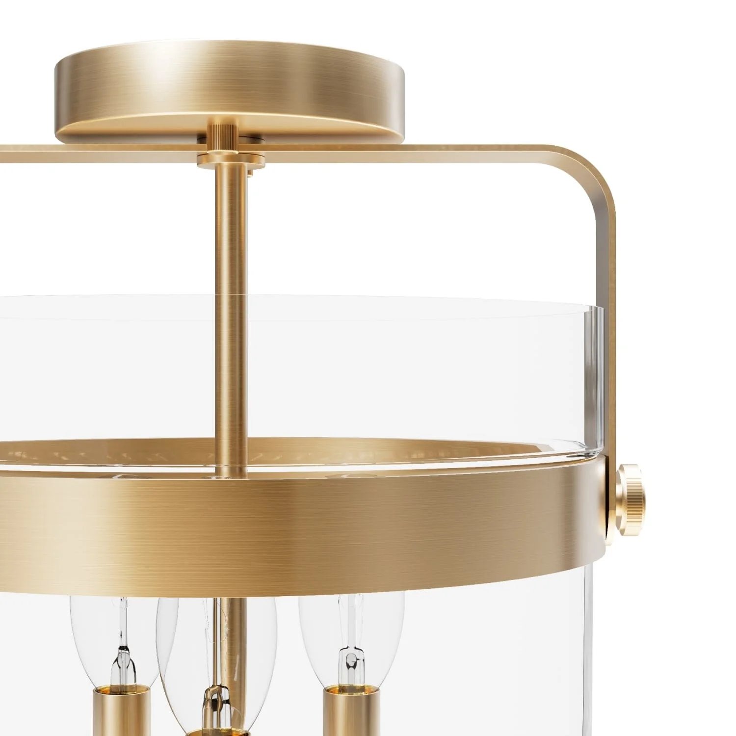 Karloff 3 Light Semi-Flush Mount 15 Karloff 3 Light Semi-Flush Mount