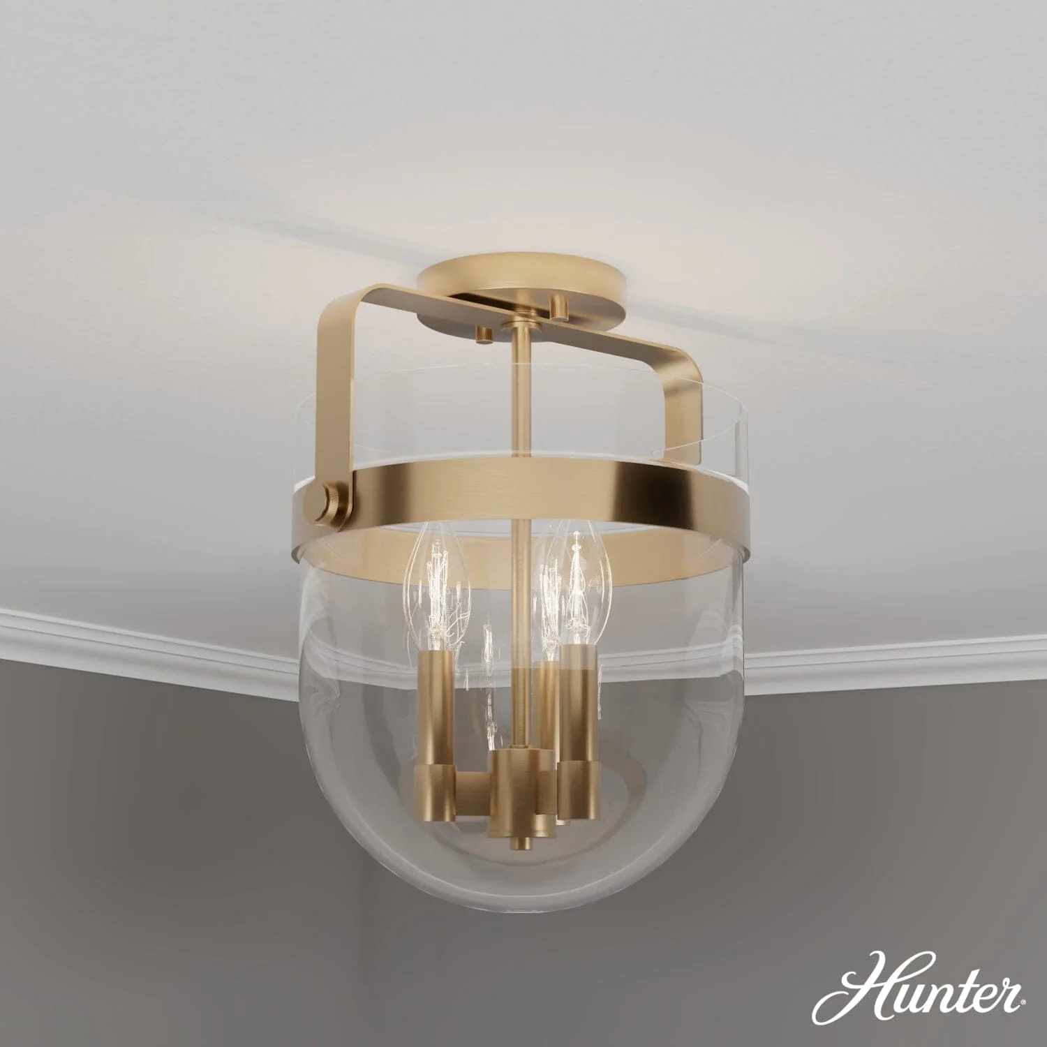Karloff 3 Light Semi-Flush Mount 2 Karloff 3 Light Semi-Flush Mount