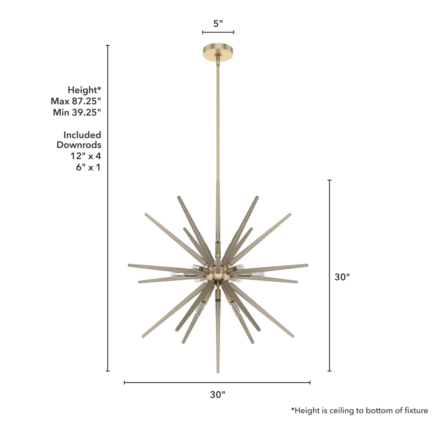 Jupiter Star Pendant 30 inch 4 Jupiter Star Pendant 30 inch