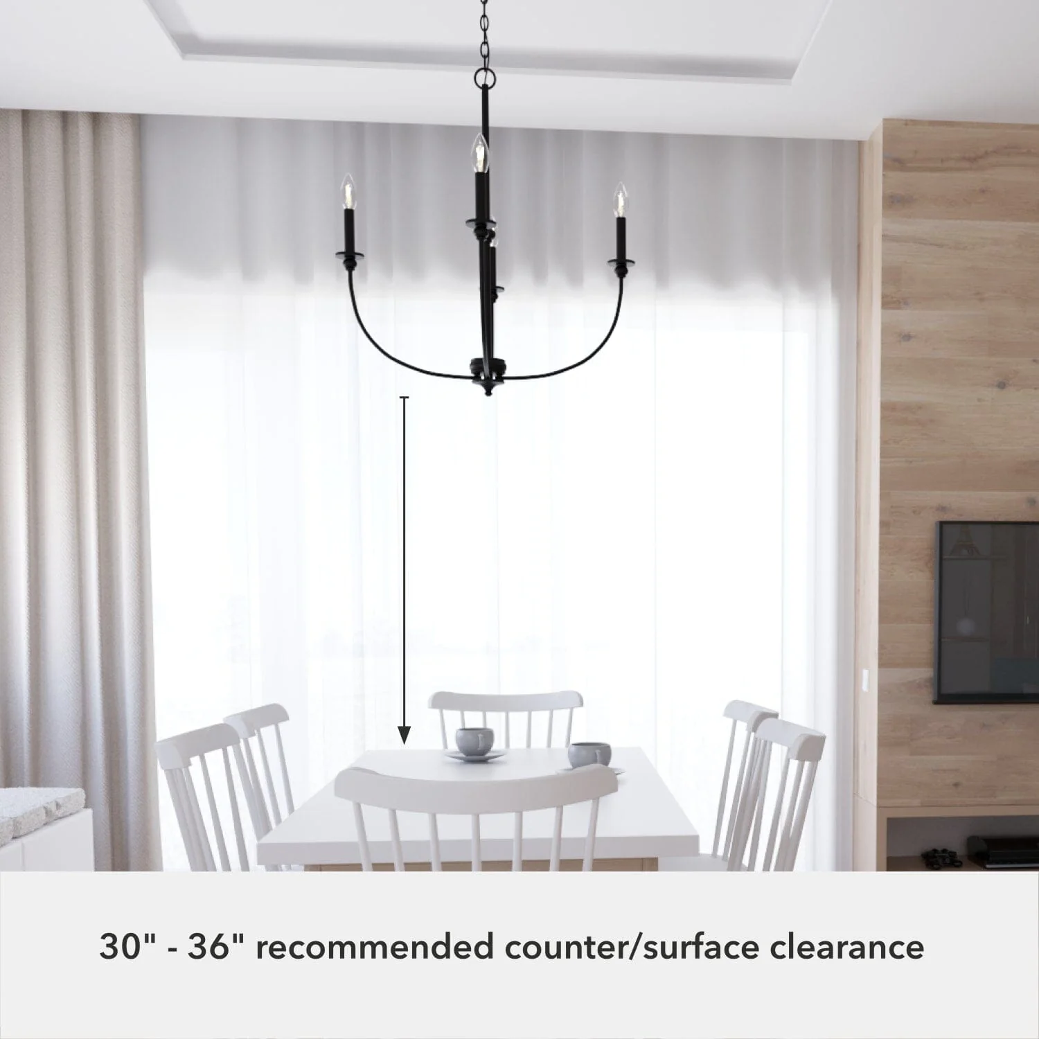 Southcrest 4 Light Chandelier 26 inch 5 Southcrest 4 Light Chandelier 26 inch