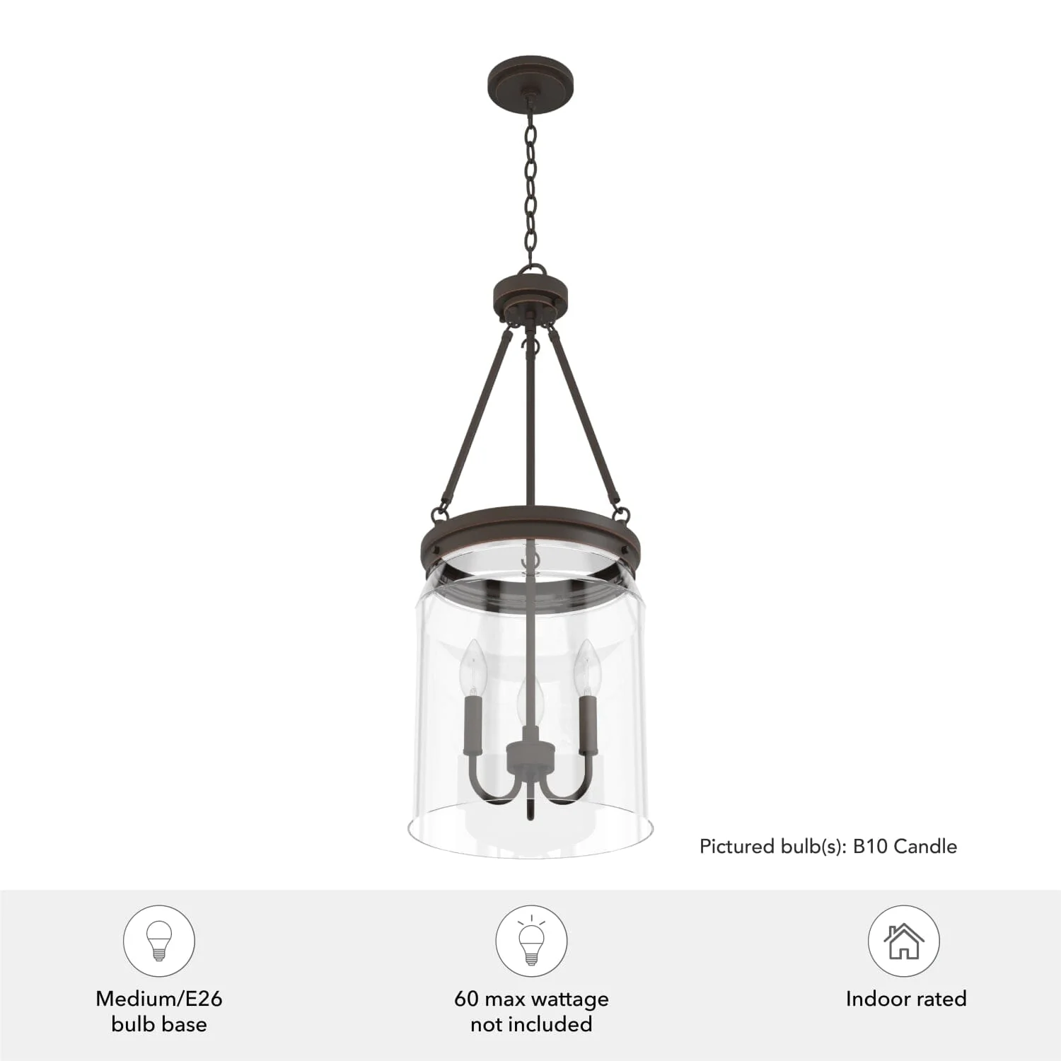 Devon Park 3 Light Pendant 6 Devon Park 3 Light Pendant