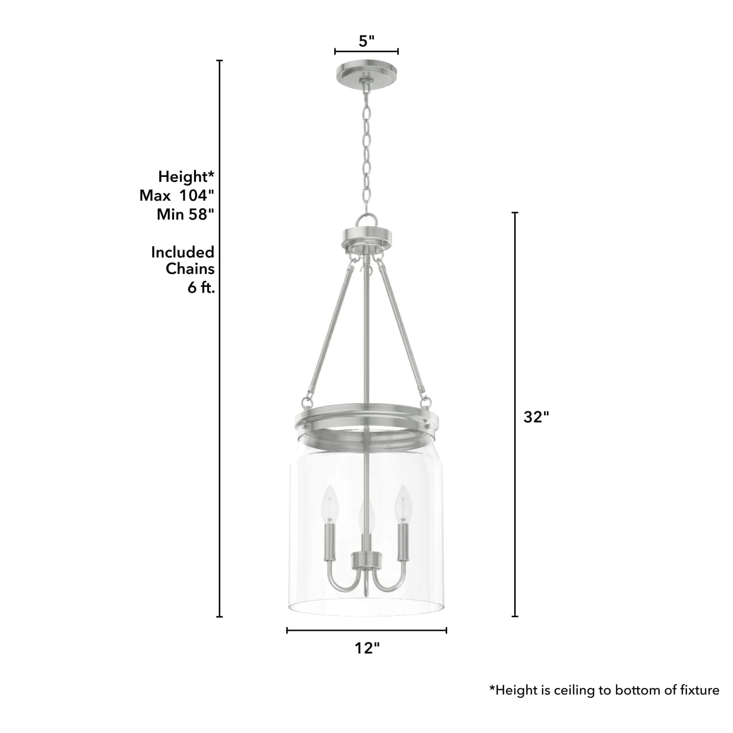 Devon Park 3 Light Pendant 7 Devon Park 3 Light Pendant