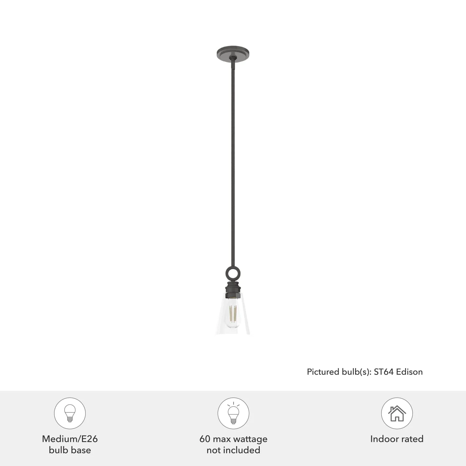 Klein 1 Light Glass Pendant 6 inch 5 Klein 1 Light Glass Pendant 6 inch