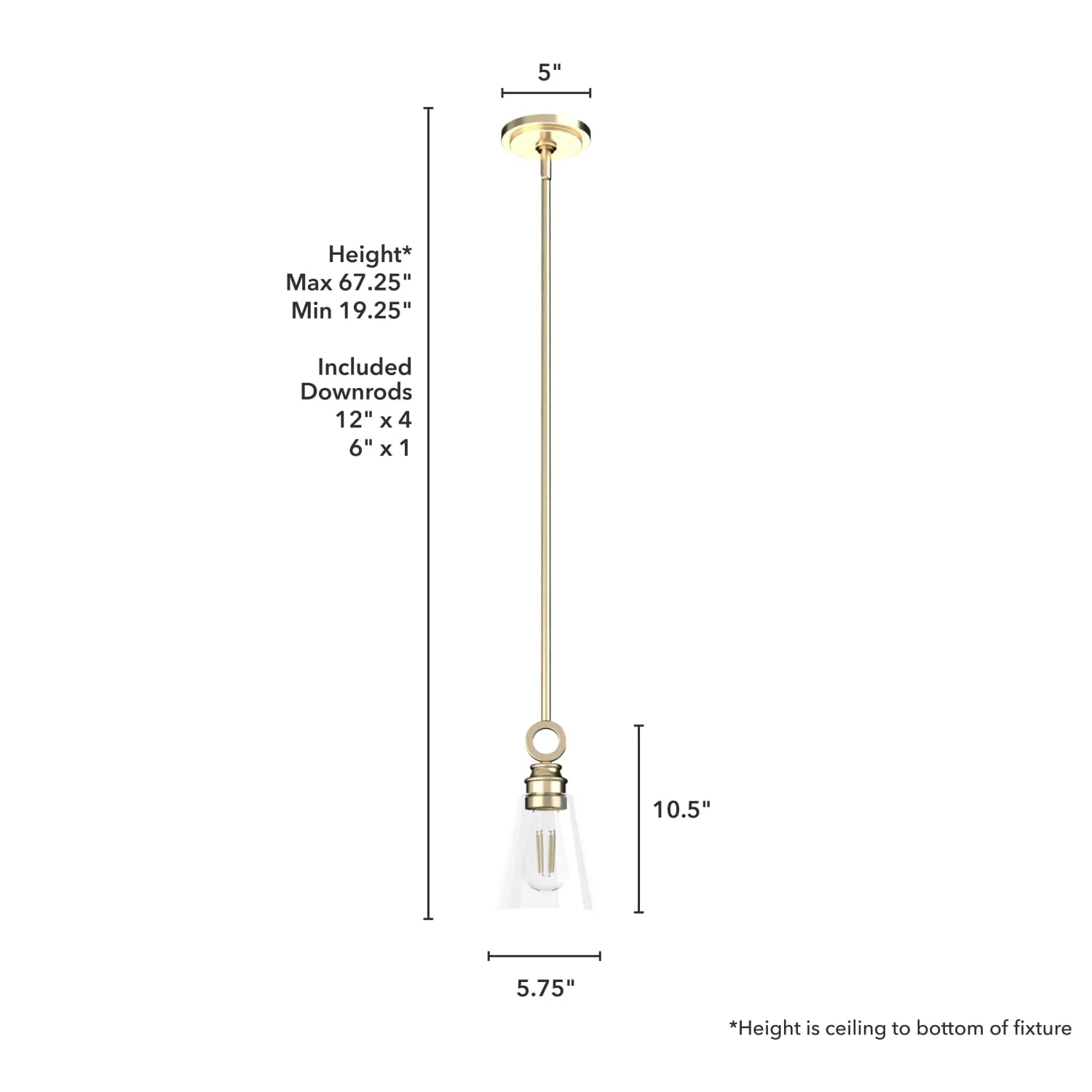 Klein 1 Light Glass Pendant 6 inch 8 Klein 1 Light Glass Pendant 6 inch