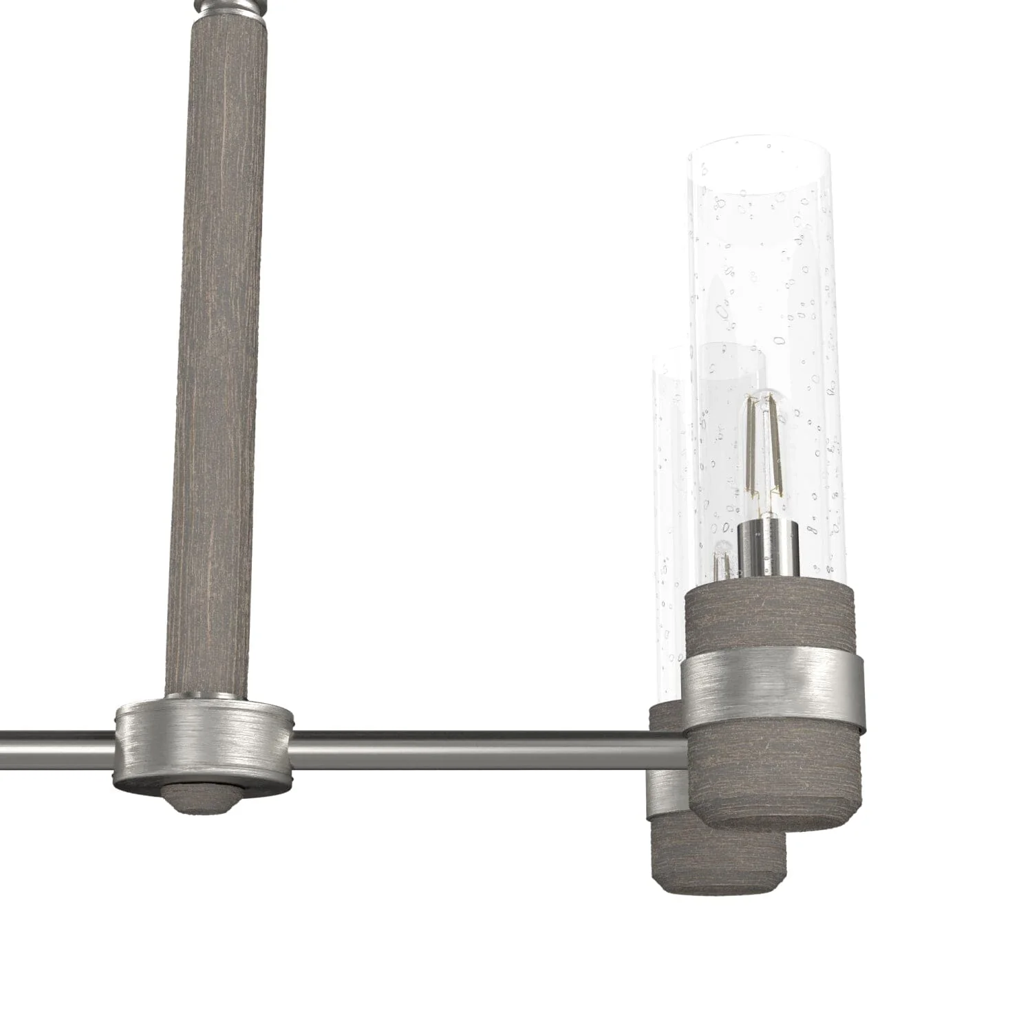 River Mill 6 Light Linear Chandelier 15 River Mill 6 Light Linear Chandelier
