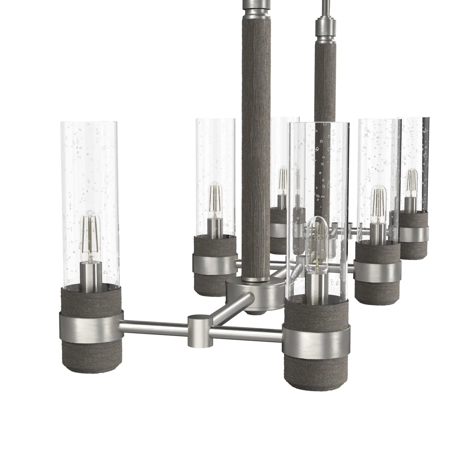 River Mill 6 Light Linear Chandelier 17 River Mill 6 Light Linear Chandelier