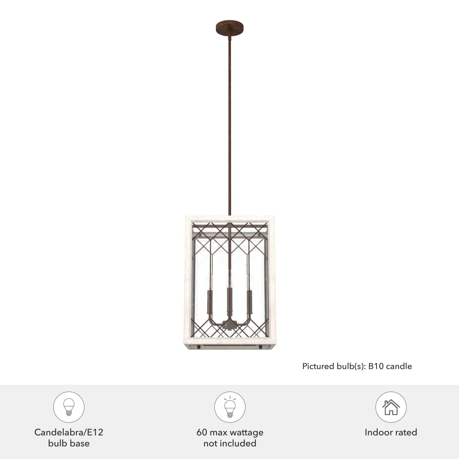 Chevron 4 Light Lantern 14 Inch 5 Chevron 4 Light Lantern 14 Inch